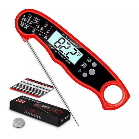 Top Seller Folding Probe Instant Read Thermometer Kitchen Milk Candy Grill Barbecue Food BBQ Cooking Digital Meat Thermometer